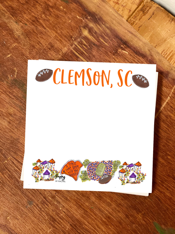 Clemson, SC Notepad
