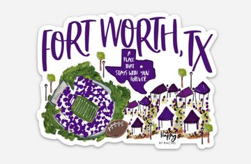 Fort Worth, TX Sticker