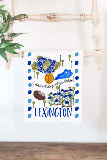 Lexington, KY Tea Towel-PRE ORDER NOW