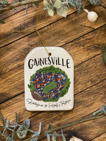 Gainesville Ceramic Ornament
