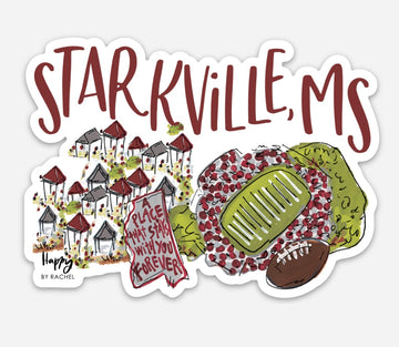 Starkville, MS Sticker-NEW!