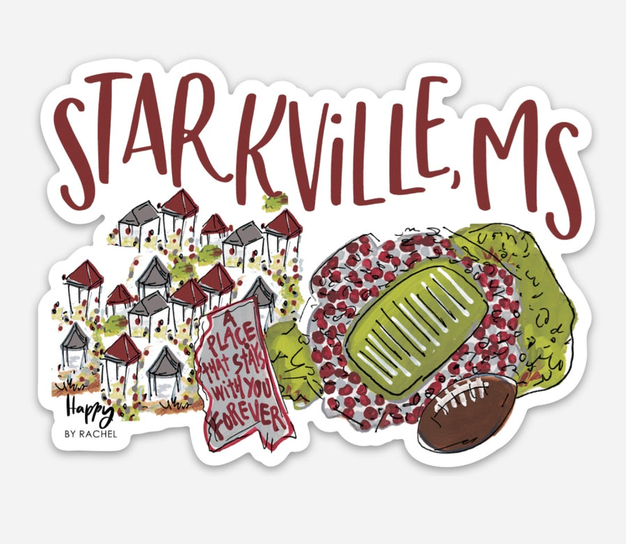 Starkville, MS Sticker