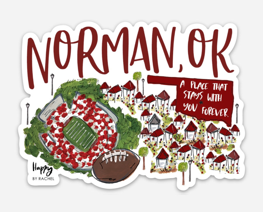 Norman, OK Sticker