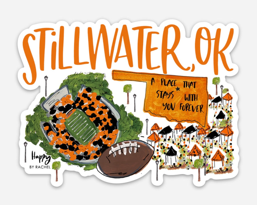 Stillwater, OK Sticker-NEW!