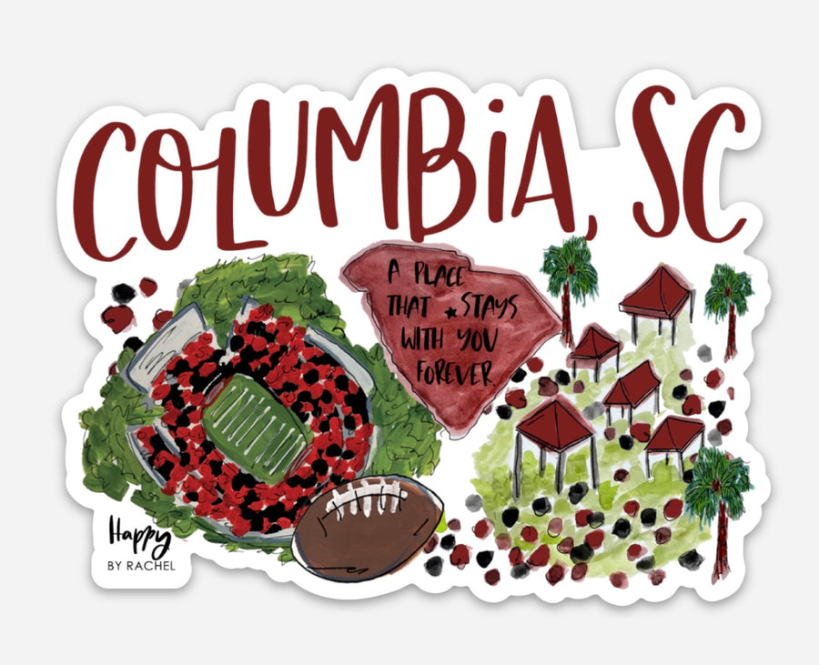 Columbia, SC Sticker-NEW!