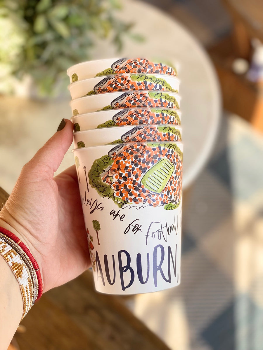 Auburn, AL Reusable Party Cups – Happy By Rachel
