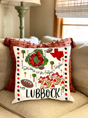 Lubbock Double Sided Pillow