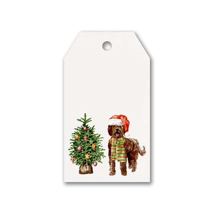 Holiday Dog Gift Tags