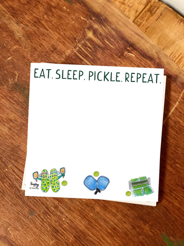 Pickle Ball Notepad