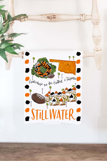 Stillwater, OK Tea Towel