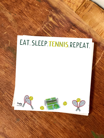 Tennis Notepad