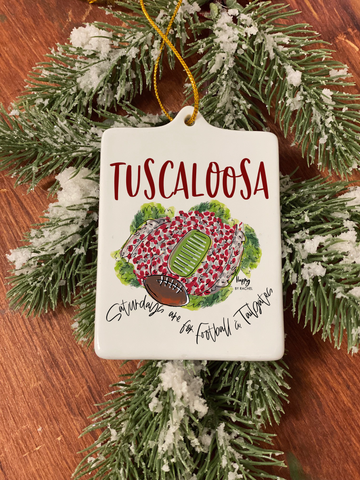 Tuscaloosa Ceramic Ornament