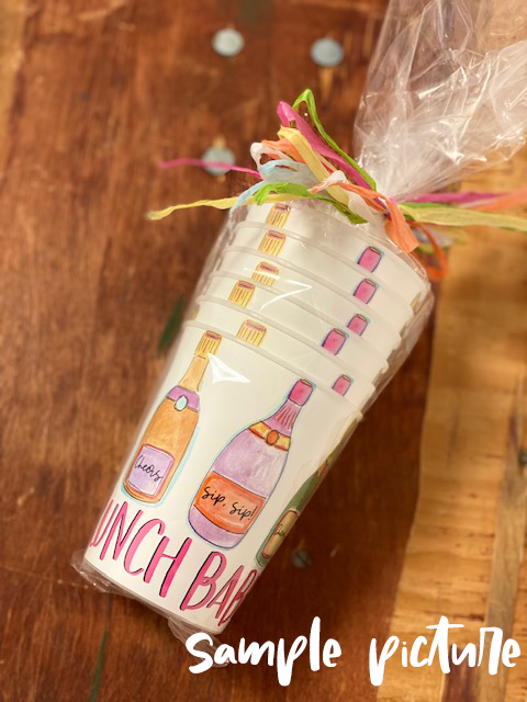 Festive Jingle Juice Reusable Party Cups-set of 4 – Happy By Rachel